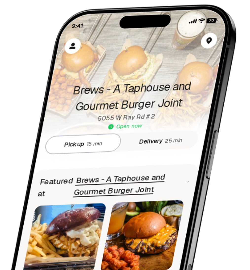 Brews - A Taphouse and Gourmet Burger Joint app preview